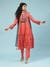 Peach Swastik Suit Set