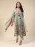 Teal Swastik Suit Set