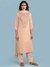 Peach Nirupa Solid Suit Set