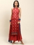 Red Arunima Suit Set