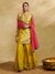 Lime Green Mumtaz Festive Brocade Suit Set