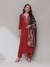 Red Zuni Sharara Suit