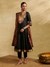 Black Humayra Solid
 Suit Set