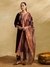 Wine Nora Solid Festive
 Suit Set