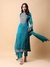 Teal Aalia Suit Set