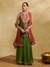 Green Tissue Festive Suit Set