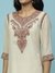 White Shahaab Solid Sharara Suit