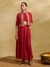 Wine Hiranmayi Festive Suit Set