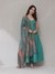 Teal Neiza Anarkali Suit