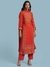 Red Gunj Suit Set