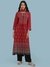 Red Kuval Suit Set