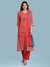 Red Ramosa Suit Set