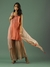 Rust Darshana Sharara Suit