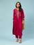 Magenta Jiva Solid Suit Set