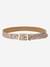 Ecru Paisley Waist Belt