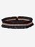 Black Tribal Tie-Up Belt