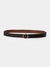Black & Brown Reverse Waist Belt