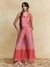 Coral Colorblock  Co-Ord Set