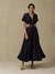 Navy Kashumi Solid Co-Ord Set