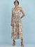 Ecru Tasvika Long Dress