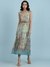 Turquoise Taramagic Long Dress