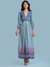 Blue Tulika Long Dress