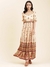 Ecru Rudra Long Dress