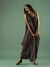 Navy Aabha Pre-Draped Saree