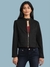 Black Ahar Biker Jacket