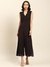 Black Turkistan Solid Jumpsuit