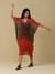 Red Muji Kaftan Dress