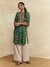 Green Dandelion Kurta