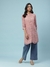 Pink James Kurta