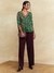 Green Dandelion Kurti