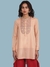 Peach Nirupa Solid Kurti