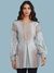Sky Blue Gunj Kurti