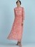 Dusty Pink Navish Long Dress