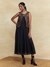 Black Fern Long Dress