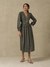 Grey Festive Shimra Long Dress