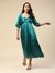 Teal Aalia Long Dress