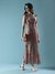 Rust Diva Long Dress
