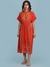 Red Gunj Long Dress