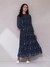 Blue Eishchal Long Dress
