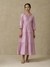 Lavender Minahil Long Dress