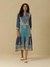 Blue Zunaira Long Dress
