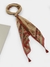 Beige & Maroon Rudra Scarf