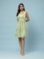 Green Vanya Short Dress