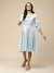 Blue Alka Short Dress