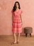 Pink Rukhsar Short Dress