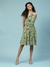 Green Saundh Short Dress
